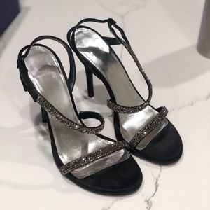 Stuart Weitzman black sandals
